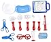 WolVol (Set of 45 Pretend & Play Doctor Set for Kids with Electric Stethoscope Toy and Medical Doctor's Equipment, Lights and Sounds