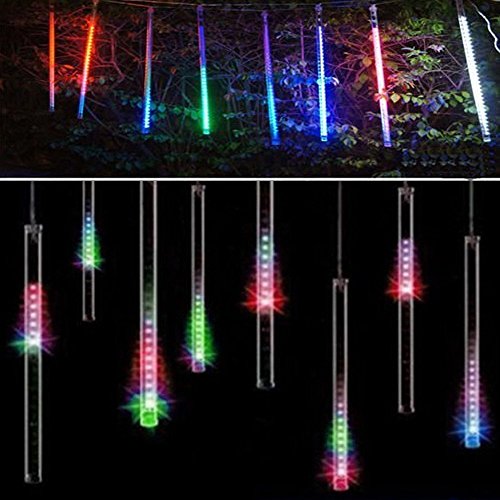 Rain Drop Lights, Aukora LED Meteor Shower Lights 11.8 inch 8 Tubes