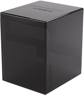 GameGenic Matte Double Sleeves – 200 Sleeves For MTG, Pokémon & Yu-Gi-Oh! Cards (Clear & Black) - View #14