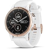 Garmin Fenix 5s Plus, Smaller-Sized Multisport GPS Smartwatch, Features Color TOPO Maps, Heart Rate Monitoring, Music and Gar