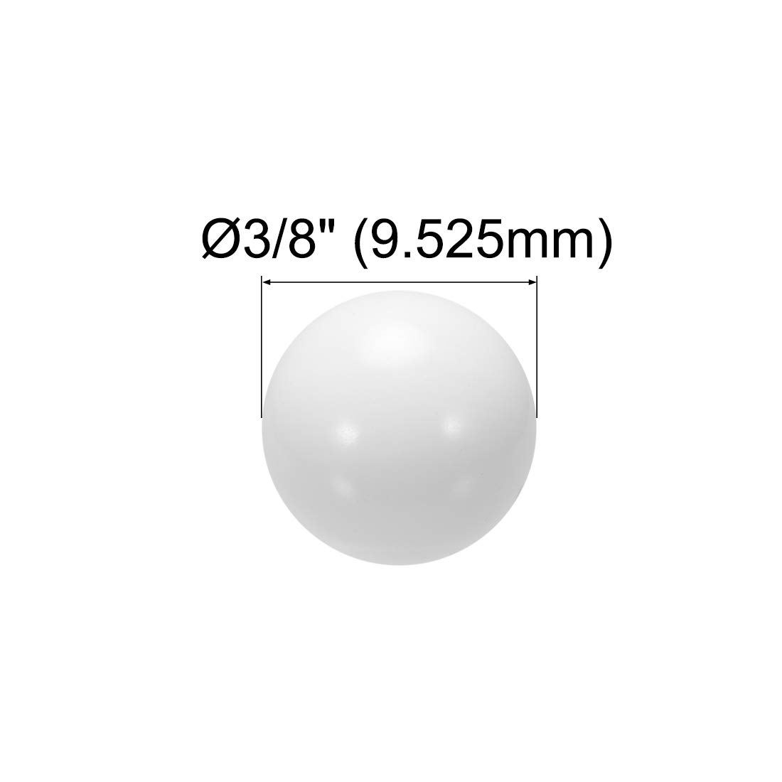 1 inch plastic balls