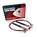 Kamileo Jump Rope, Adjustable Speed Jump Rope for Boxing MMA Fitness CrossFit Workout, Aluminum Anti-Slip Handles (with eBook, Poster, Cooling Towel Carry Bag, Cable Protector)