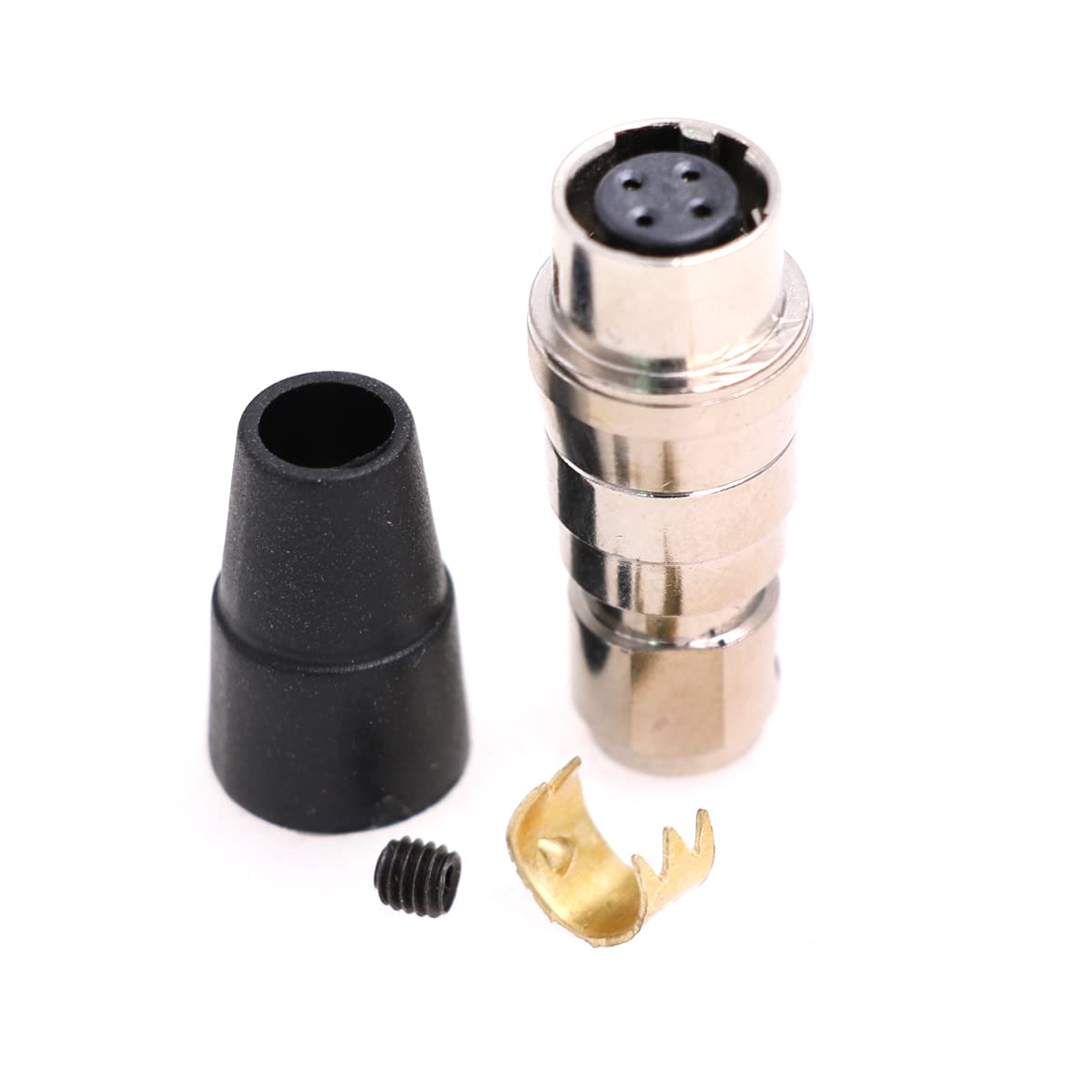 Eonvic Hirose 4pin Connector Female Plug HR10A-7P-4P Aviation Connector for Sound Device ZOOM Zaxcom