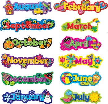 Creative Teaching Press Popping Patterns, Seasonal Months of The Year (6913)