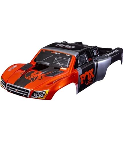 Amazon.com: Traxxas Fox Slash 4X4 Clipless Body : Toys & Games