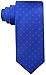 Scott Allan Collection Blue and Orange Polka Dot Ties for Men - Woven Necktie for Men - Blue & Orange Dot Wedding Tie for Groom