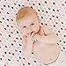 Crib Sheets for Baby - 2 Unisex Bedding Sheet Set - 100% Organic Fitted Jersey Cotton - Bed Mattress Cover - For Boys and Girls - Infant & Toddler - Hearts & Berries - Great Baby Shower Gift