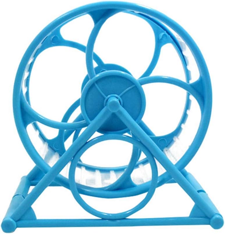 Tutuba Pet Plastic Round Shaped Hollow Out Hamster Exercise Running Wheel Roller