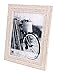 Kiera Grace Maya Weathered Beachwood Picture Frame, 8 x 10 inches, White