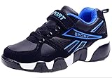 DADAWEN Boy's Girl's Classic Velcro Strap Basketball Sneakers (Toddler/Little Kid/Big Kid)