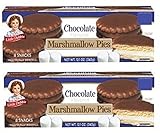 Little Debbie Chocolate Marshmallow Pies, 12.1 Oz (2 Pack)