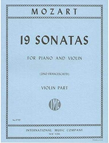Amazon.com: Mozart: Eighteen Sonatas For Piano and Violin