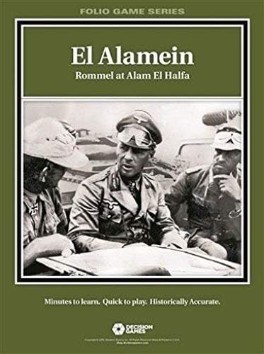 DG: El Alamein, Rommel at Alam El Halfa, Folio Boardgame