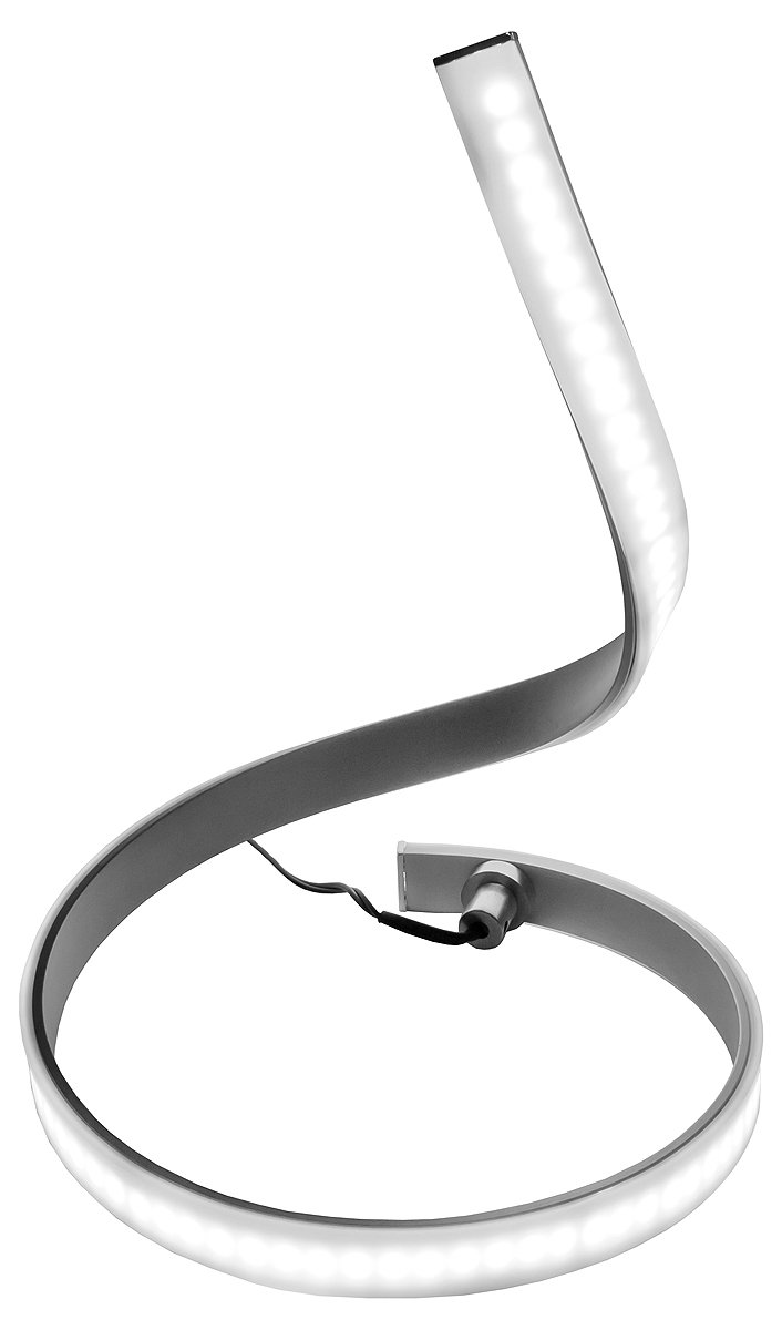 Febland L.E.D 'Snake' Table Lamp, Silver