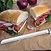 Rada Cutlery 10 Inch Stainless Steel Bread Knife with Silver Aluminum Handle – Made in USA