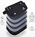 Alpine Rivers RFID Money Belt for Travel - Hidden Waist Pouch Passport Holder with RFID Card Sleeves, Slim and Adjustable Fit for Men and Women