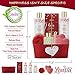 Spa Gift Basket for Women & Girls, Best Gift Idea for Christmas, Mother’s Day, Valentines and Birthday, Rosemary Bath and Body-Shower Gel, Bubble Bath, Oil Diffuser, Bath Bombs, Bath Salt-Bath Puff