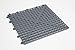 Dri-Dek 1'x1' Interlocking Tiles - Flexible Patio, Porch, Lanai, Balcony, Basement & Pool Deck Flooring (1'x1' Tiles - 50-Pack, Gray)