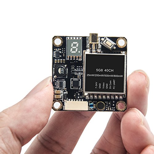 Wolfwhoop Q3 5.8GHz 0.01/25/200/500/800mW 40CH Switchable FPV Video Transmitter with MMCX and FC Uart Support OSD Configuring via Betaflight Flight Controller - Thumbnail 7