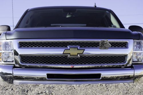 Grillie Ram-N Antiqued Nickel Finish Grille Ornament