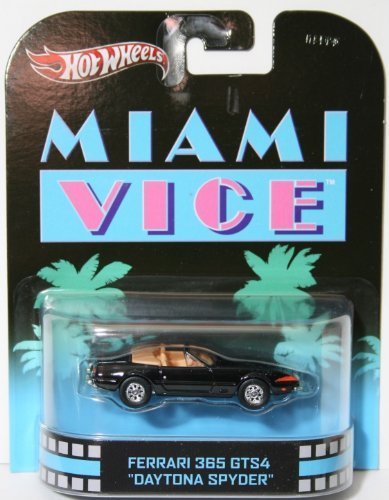 2013 Hot Wheels Retro Entertainment Miami Vice - Ferrari 365 GTS4 