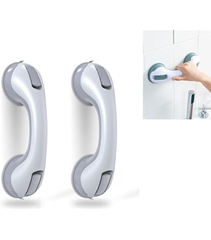 Grab Bars For Shower Shower Suction Handles (2-Pack) 12