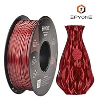 ERYONE Sparkly Galaxy Glitter Red PLA 3D Printer Filament 1.75mm 1kg (2.2LBS)/Spool