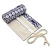 BTSKY Canvas Pencil Roll Wrap (72, Blue)