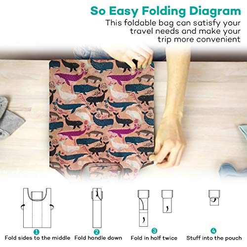 6 Reusable+Grocery+Shopping+Foldable+Groceries