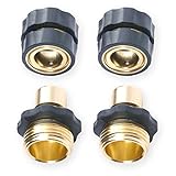 3/4" Garden Hose Quick Connector Value Pack