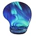 lizimandu Non Slip Mouse Pad Wrist Rest for Office, Computer, Laptop & Mac - Durable & Comfortable & Lightweight for Easy Typing & Pain Relief-Ergonomic Support(Northern Light)
