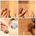 Colossal ship Adhesive Hooks Heavy Duty Wall Hooks Strong Adhesive Hooks 22lbs/10kg Seamless Hooks Transparent Hooks 20 Pack