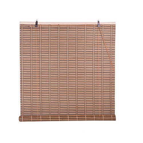 Natural-Bamboo-Roll-Up-Window-Blind-Roman-Shade-Sun-Shade-WB-A016-W24-X-H72