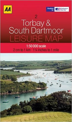 Leisure Map Torbay And South Dartmoor Aa Leisure Maps - 