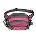 ENGYEN Fanny Pack Waist Bag for Women Men, Running Packs Gear with Phone Water Bottle Holder Adjustable Belt, for Travel Workout Hiking, Carrying iPhone Money