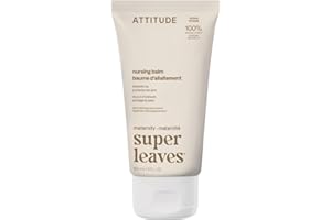ATTITUDE Pregnancy Nursing Balm, Made in Canada, Dermatologically Tested, Vegan Maternity Products, Argan, 150 mL