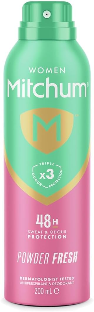 Mitchum Women Powder Fresh Triple Odor Defense 48HR Antiperspirant Deodorant