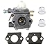 Carburetor for Bolens Bl110 BL160 BL425 - Troy Bilt TB21EC TB22EC TB32EC TB42BC TB80EC RM2510 Carburetor - MTD 753-06190 753-05133 753-04333 791-182875 791-182062 - Walbro WT973 Carburetor (TB32EC)