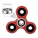 Wukelili Tri Fidget Hand Spinner, Ultra Fast Bearings, Finger Toy, Great Gift for ADD, ADHD, Anxiety, and Autism Adult Children(Red)