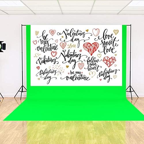 Powlance 背景布 バレンタインデー 背景シート カバー 告白 恋人 写真 室内装飾タペストリー カーテン 背景スタンド 撮影道具 撮影 人物撮影用 写真道具 結婚式 写真館 肖像画撮影用 90x150cm B0j4f4vx 538円