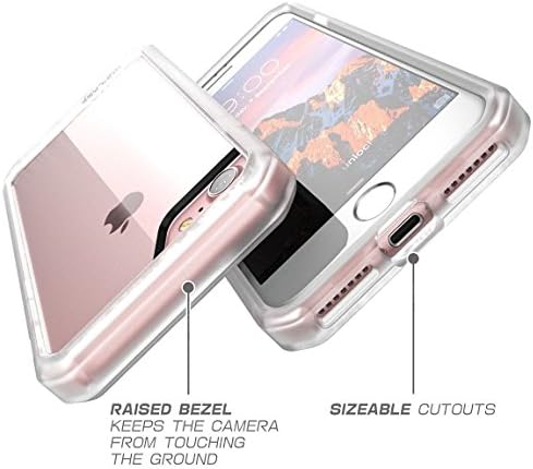 Genuine SUPCASE For Apple iPhone 7 Premium Hybrid Slim Hard Clear Case/clear