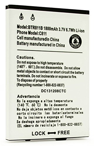 Bastex Replacement Battery for G'zOne Commando C811