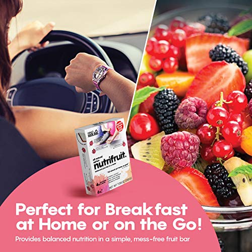 Nature’s Nutrifruit Juice Bar Organic Breakfast Bars 100 kcal Soft
