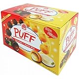 アイメイ チョコレート&ミルク パフ 64g&times;12袋入り