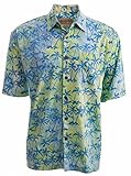 Cool Daze Men's Cotton Hawaiian Batik Shirt By Johari West