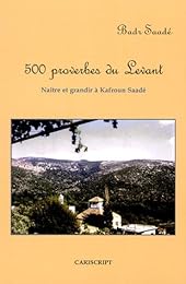 500 proverbes du Levant