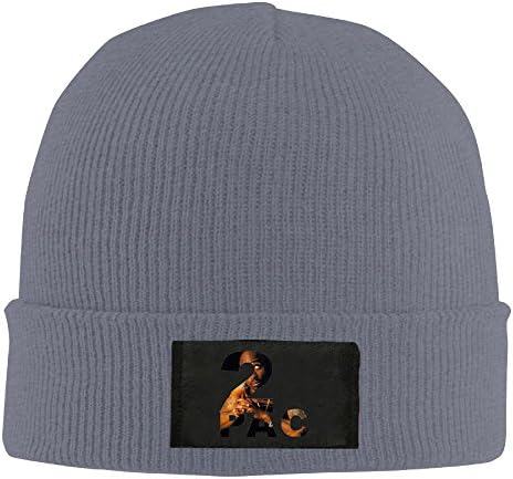 2pac Tupac Shakur Logo Knit Hat Slouchy Beanie Winter 2016 Watch Cap Caps Beanies Mens Beanies