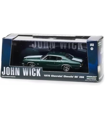 Amazon.com: Greenlight 1/43 John Wick (2014) - 1969 Ford