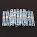 50pcs Solder Seal Wire Connectors, Sopoby Heat Shrink Butt Connectors, Waterproof Automotive Marine Electrical Terminals Blue