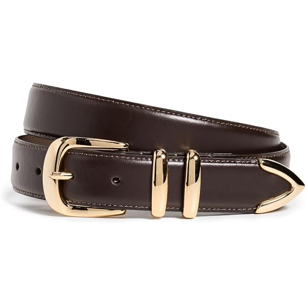 (NWT) Madewell women’s oval buckle woven belt. Dark brown. XXS-S Madewell Women main image 4
